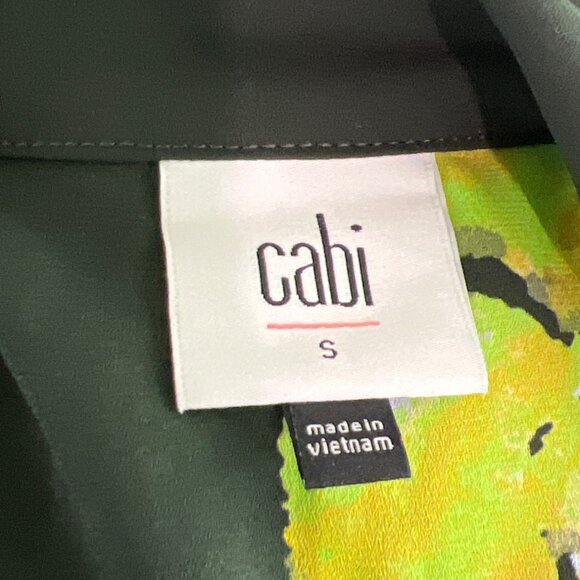CABI Placid Button Down Top Multicolor Floral Sz S #4740  NWT - Picture 5 of 6